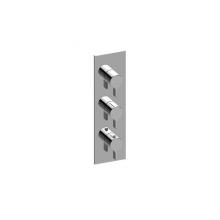 Graff G-8057-LM46E0-PC-T - Terra Square M-Series Valve Trim with Three Handles