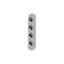 Graff G-8058-RH0-PC-T - M.E. Round M-Series Valve Trim with Four Handles