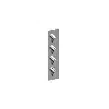 Graff G-8059-LM46E0-PC-T - Terra Square M-Series Valve Trim with Four Handles