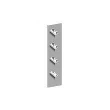 Graff G-8059-RH0-PC-T - M.E. Square M-Series Valve Trim with Four Handles