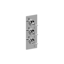 Graff G-8078-C15E0-PC-T - Finezza UNO M-Series Valve Trim with Three Handles