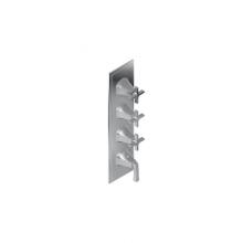 Graff G-8079-1L3C-PC-T - Finezza UNO M-Series Valve Trim with Four Handles