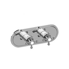 Graff G-8086H-C2E0-PC-T - Adley Traditional M-Series Valve Trim with Two Handles (Horizontal Orientation)