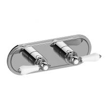 Graff G-8086H-LC1E0-PC-T - Adley Traditional M-Series Valve Trim with Two Handles (Horizontal Orientation)