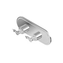 Graff G-8086H-LM14E0-PC-T - Topaz Traditional M-Series Valve Trim with Two Handles (Horizontal Orientation)