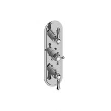 Graff G-8087-ALM15C2-PC-T - Adley Traditional M-Series Valve Trim with Three Handles