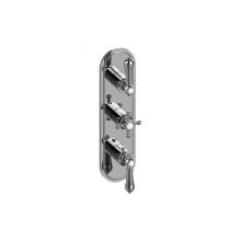 Graff G-8087-ALM34C2-PC-T - Adley Traditional M-Series Valve Trim with Three Handles