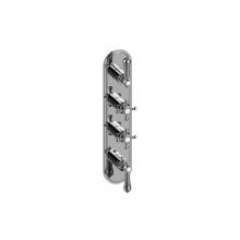 Graff G-8088-ALM34C2-PC-T - Adley Traditional M-Series Valve Trim with Four Handles