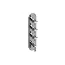 Graff G-8088-LM15C2-PC-T - Adley Traditional M-Series Valve Trim with Four Handles