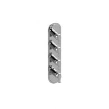 Graff G-8088-LM20E0-PC-T - Bali Traditional M-Series Valve Trim with Four Handles