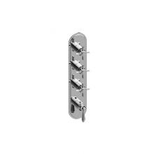 Graff G-8088-LM48C16-PC-T - Camden Traditional M-Series Valve Trim with Four Handles