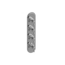 Graff G-8088-LM63E0-PC-T - Topaz Traditional M-Series Valve Trim with Four Handles