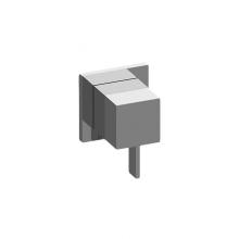 Graff G-8071-LM39E1-PC-T - M-Series Square Two-Way Diverter Valve Trim Plate w/Qubic Tre Handle