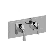 Graff G-8149H-1L1C-PC-T - Finezza DUE Finezza DUE, Vignola M-Series Valve Trim with Two Handles (Horizontal Orientation)