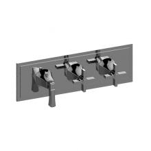 Graff G-8178H-1L2C-PC-T - Finezza DUE Finezza DUE, Vignola M-Series Valve Trim with Three Handles (Horizontal Orientation)