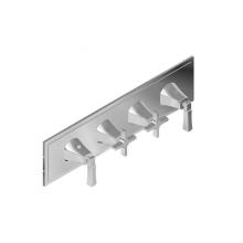 Graff G-8179H-2L2C-PC-T - Finezza DUE Finezza DUE, Vignola M-Series Valve Trim with Four Handles (Horizontal Orientation)