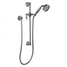 Graff G-8600-LM14S-PC - Topaz Traditional Handshower w/Wall-Mounted Slide Bar