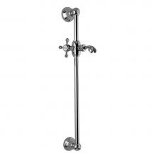 Graff G-8601-C2S-PC - Adley Traditional Wall-Mounted Slide Bar
