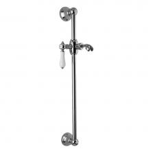 Graff G-8601-LC1S-PC - Adley Traditional Wall-Mounted Slide Bar