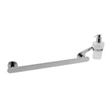Graff G-9211-PC - Sento Towel Bar & Soap/Lotion Dispenser