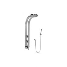 Graff GD2.020A-LM42S-PC-T - Round Thermostatic Ski Shower Set w/Handspray (Trim Only)