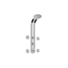 Graff GD3.100A-LM37S-PC-T - M.E. Round Thermostatic Ski Shower Set w/Body Sprays (Trim)