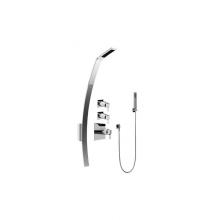 Graff GF2.020A-LM39S-PC-T - Luna Thermostatic Shower Set w/Handshower (Trim Only)