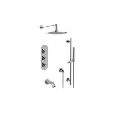 Graff GL3.612WV-LM42E0-PC - M-Series Full Thermostatic Shower System (Rough & Trim)