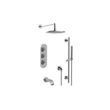 Graff GL3.612WV-LM45E0-PC - M-Series Full Thermostatic Shower System (Rough & Trim)