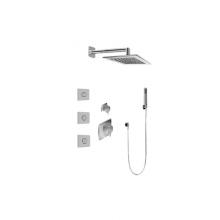 Graff GM2.122SG-LM39E0-PC-T - M-Series Full Thermostatic Shower System w/Diverter Valve (Trim Only)
