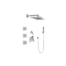 Graff GM2.122SG-LM40E0-PC-T - M-Series Full Thermostatic Shower System w/Diverter Valve (Trim Only)
