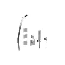 Graff GM2.128SG-LM38E0-PC - M-Series Full Thermostatic Shower System w/Diverter Valve (Rough & Trim)
