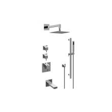 Graff GM3.612ST-LM39E0-PC-T - M-Series Thermostatic Shower System - Tub and Shower with Handshower (Trim Only)