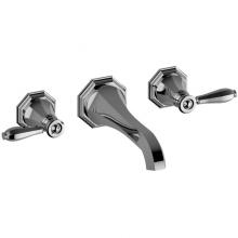 Graff G-1930-LM63L-PC-T - Topaz Wall-Mounted Lavatory Faucet (Trim)
