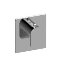 Graff G-8043-LM42E-PC-T - Sento Square M-Series Thermostatic Valve Trim Plate with Handle