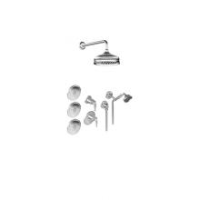 Graff GS2.122SG-LM22E0-PC - M-Series Full Thermostatic Shower System (Rough & Trim)