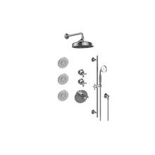 Graff GS3.112SH-C3E0-PC - M-Series Full Thermostatic Shower System (Rough & Trim)