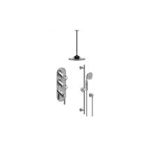 Graff GT3.041WB-LM56C18-PC - M-Series Thermostatic Shower System - Shower with Handshower (Rough & Trim)