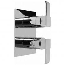 Graff G-8046-LM38S-PC-T - Qubic SOLID Trim Plate w/Handle