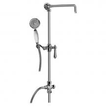 Graff G-8934-LM34S-PC - Adley Exposed Riser with Handshower