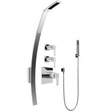Graff GF2.020A-LM38S-PC - Luna Thermostatic Shower Set w/Handshower (Rough & Trim)