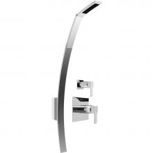 Graff GF4.000A-LM38S-PC - Luna Thermostatic Shower Set (Rough & Trim)