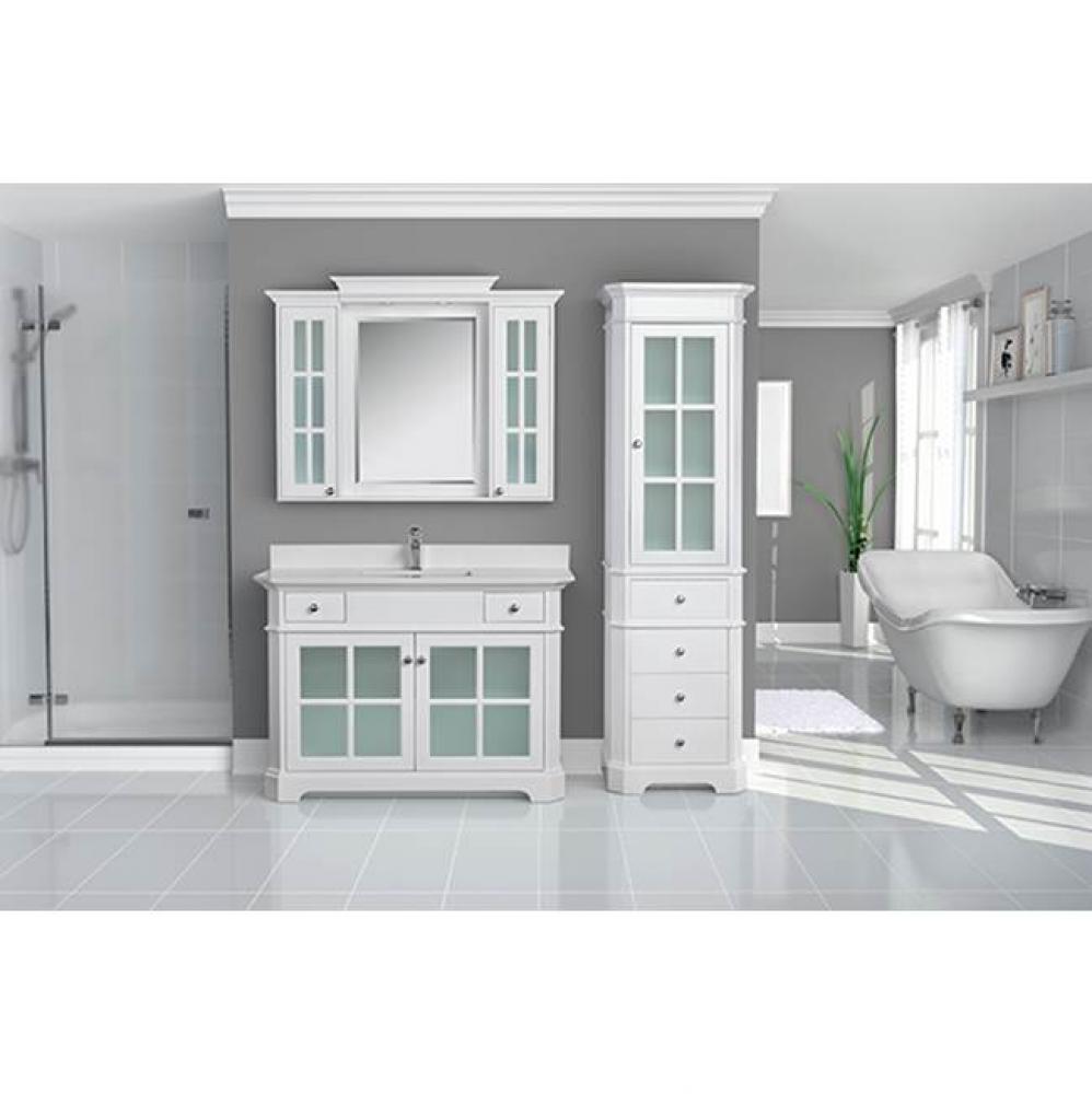 Heritage 48'' single-sink vanity set
