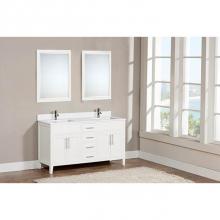 Tidal Bath LDNC-613000-QA - Linden 61'' double-sink vanity set