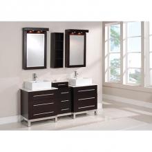 Tidal Bath TDOC-208 - Titan 72'' double-sink vanity set
