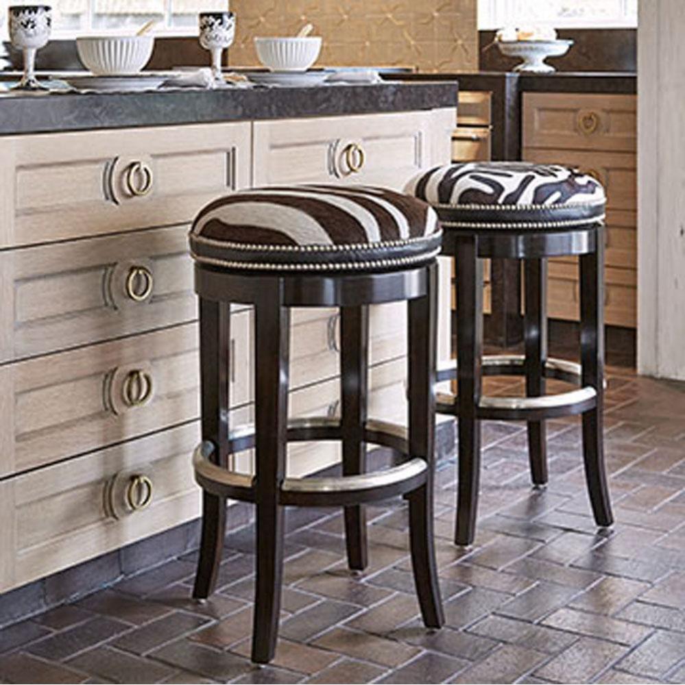 Zebrano Barstool -
