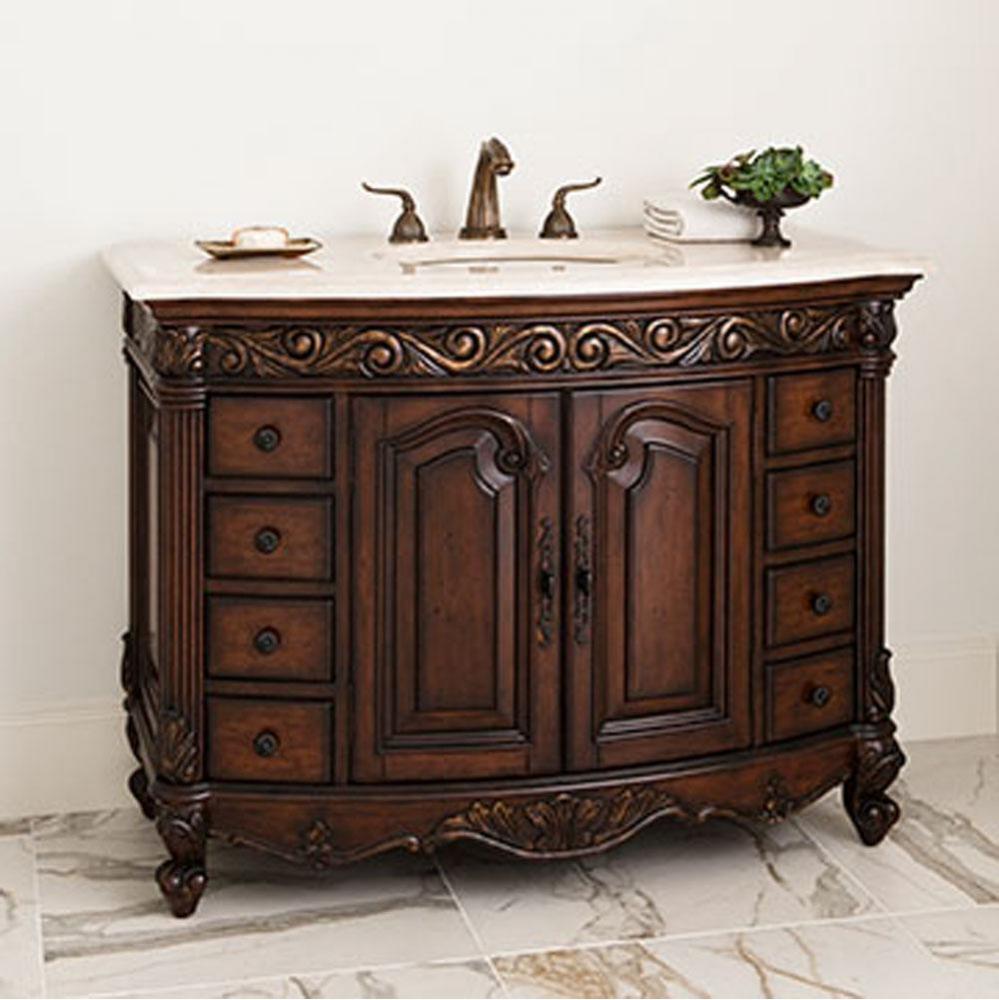 Provincial Medium Sink Chest - Dark