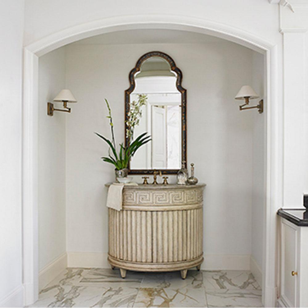 Fluted Sink Chest - Light