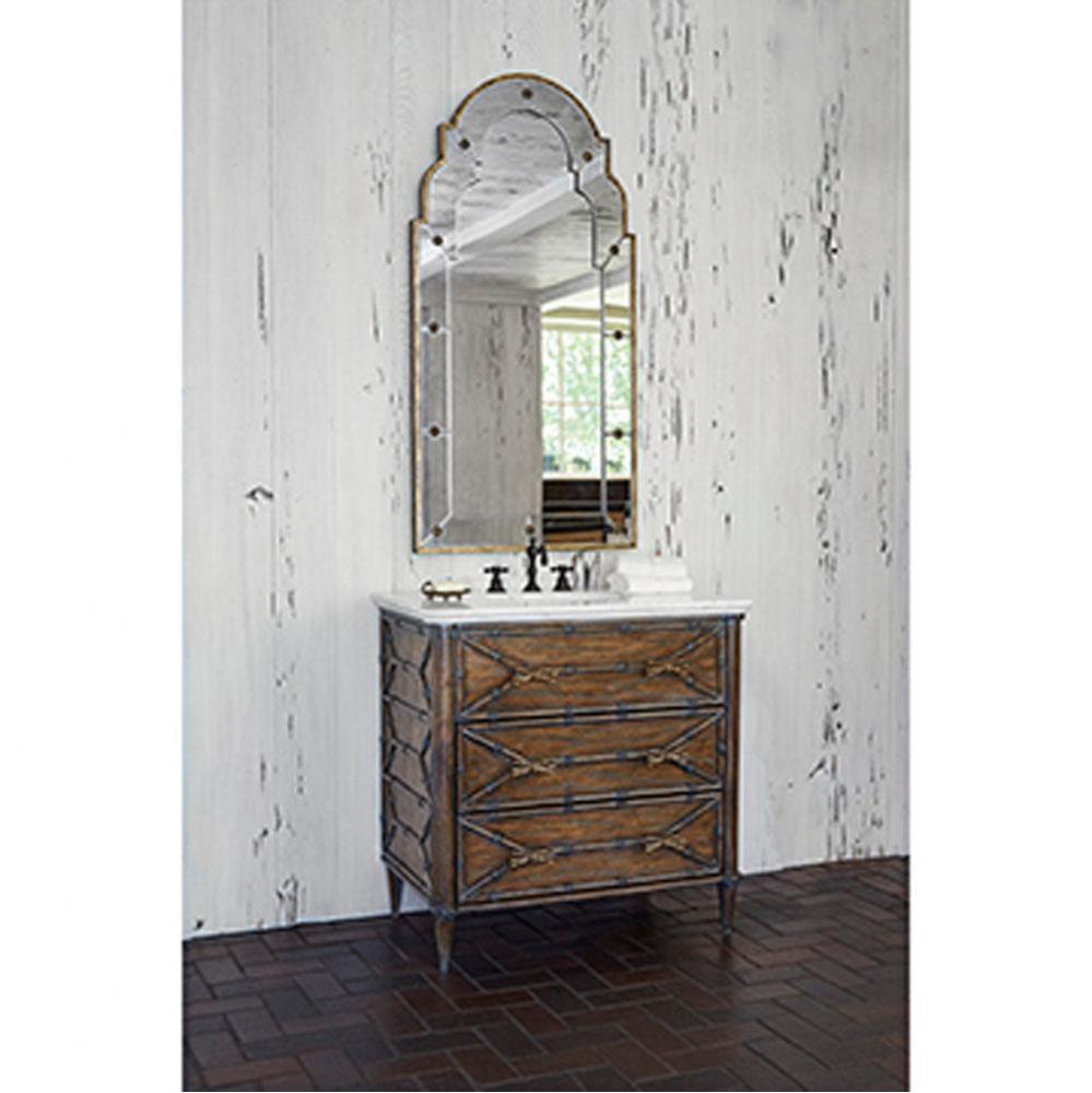 Bamboo Sink Chest - Blue