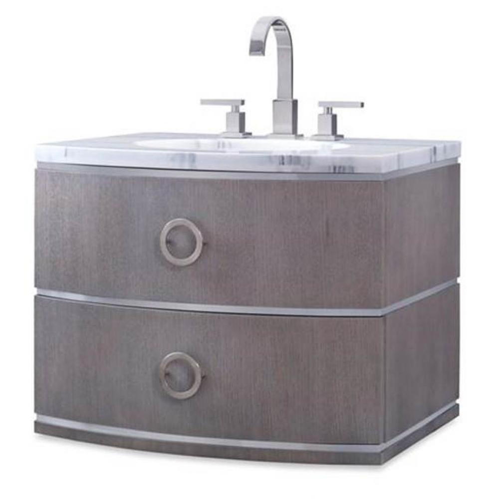 Cirque Wall Sink Chest - Grey